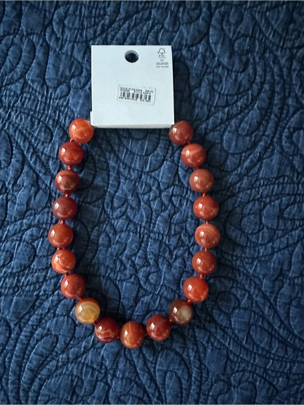 NWT! Madewell Semiprecious Oversized Beaded Choker Necklace - Retail $88 - Picture 10 of 11